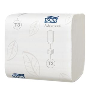 Tork 2ply Folded Toilet Paper White 252 Sheet (Case 36)