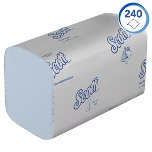 Scott Xtra Hand Towel I Fold Medium Blue (Case 3,600)