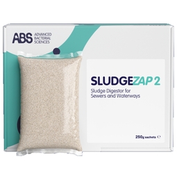ABS SLUDGEZAP 1 Sludge Digestor Septic Tanks and Soil 250G