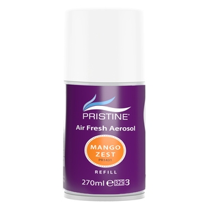 PRISTINE Air Fresh Aerosol Refill Mango Zest 270ML