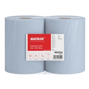 Katrin Classic Giant Wiping Roll 3Ply Blue 180M (Case 2)