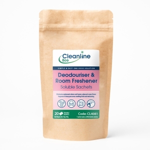Cleanline Eco Deodouriser & Room Freshener T12 Paper Sachet (Pack 20)
