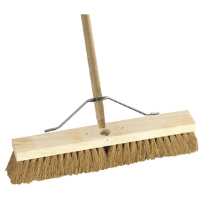 Broom Natural Coco with Handle & Stay 45CM