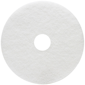 CleanWorks ProEco Polishing Floor Pad White 19" (Case 5)