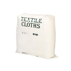 CleanWorks Coloured Premium Textile Rags 10KG