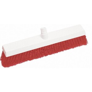 Interchange Hygiene Broom Soft Red 18"