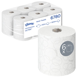 Kleenex Ultra Roll Hand Towel 2Ply White 150M (Case 6)