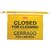 Rubbermaid Hanging Closed For Cleaning Sign