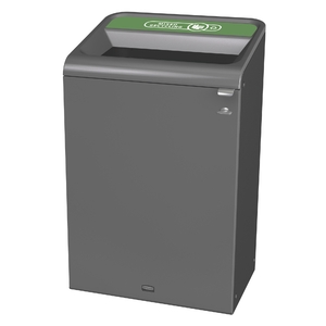 Rubbermaid Configure Container Mixed Recycling Green 125 Litre