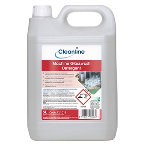 Cleanline Machine Glasswash Detergent 5 Litre