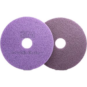 3M Scotch-Brite Purple Diamond Floor Pad 17" Purple