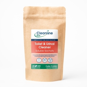Cleanline Eco Toilet & Urinal Cleaner T10 Paper Sachet (Pack 20)