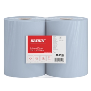 Katrin Classic Giant Wiping Roll 2Ply Blue 380M (Case 2)