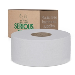 Serious Tissues 100% Recycled Jumbo Roll 2Ply 300M (Case 6)