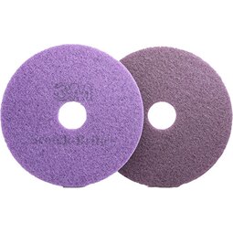 3M Scotch-Brite Diamond Floor Pad Purple 17" (Case 5)