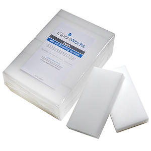 CleanWorks Wizard Cleaning Sponge White Pack 10