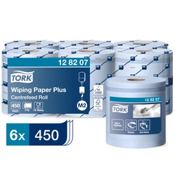 Tork Wiping Paper Plus Blue 2Ply