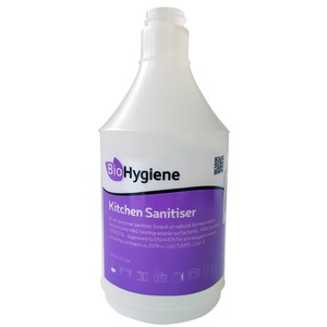 BioHygiene Kitchen Sanitiser Empty Trigger Bottle 750ML