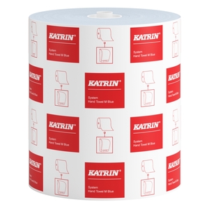Katrin System Paper Towel Roll Medium 1-Ply Blue