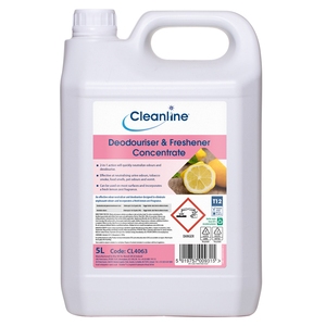 Cleanline Deodouriser & Freshener Concentrate 5 Litre (Case 4)