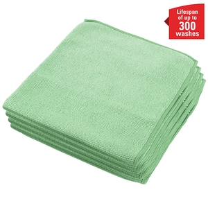 8396 WypAll Microfibre Cloths Green 40CM (Case 24)