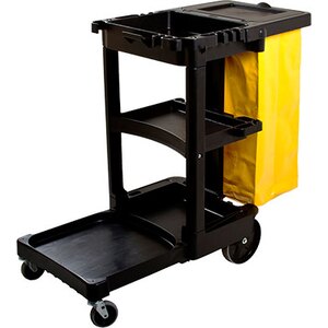 Rubbermaid Janitor Cart With Bag