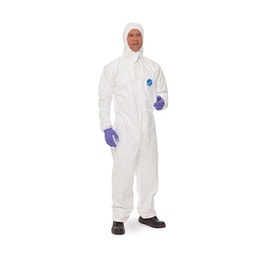 Tyvek Classic Xpert Type 5/6 Hooded Coverall Extra Large