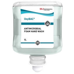 OxyBAC FOAM Antimicrobial Hand Wash Cartridge 1 Litre