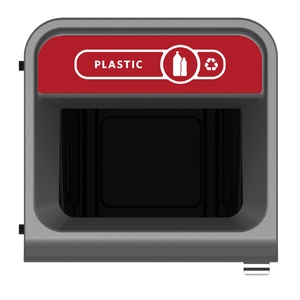 Rubbermaid Configure Container Plastic Red 87 Litre