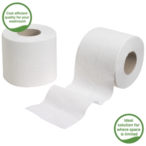 Hostess Toilet Roll 2Ply White 320 Sheet (Case 36)