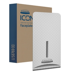 ICON FTT Mosaic Faceplate Silver