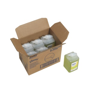 6386 Kleenex Botanics Fresh Luxury Foam Hand Soap Refill Cassettes Green 1 Litre