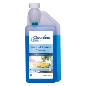 Cleanline Super Glass & Interior Cleaner Super Concentrate 1 Litre
