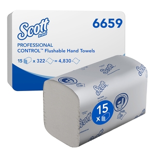 Scott Performance Flushable Hand Towel I Fold (Case 4,500)