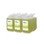 6386 Kleenex Botanics Fresh Luxury Foam Hand Soap Refill Cassettes Green 1 Litre