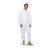 KeepCLEAN Disposable Hooded Coverall White  Large