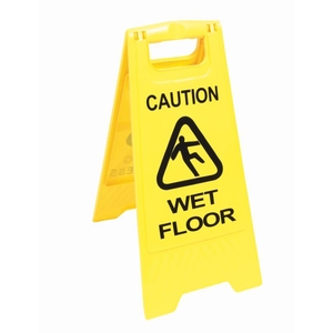 CleanWorks Caution Wet Floor Sign