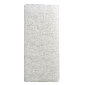 CleanWorks Stripping Pad White 25x11CM (Pack 10)