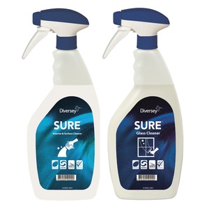 SURE Empty Trigger Bottle - Glass & Surface Cleaner 750ML Case 6