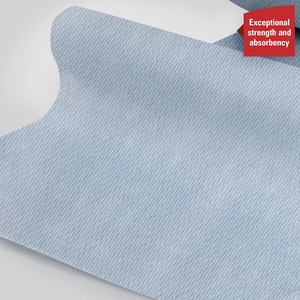 Wypall L10 Extra 1Ply Wipe Roll 1000 Sheet Blue 23.5CM