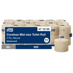 Tork Coreless Toilet Roll T7 Natural T7 103.5M