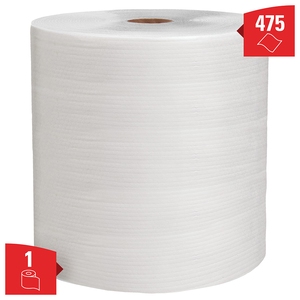 8377 WypAll X80 1Ply Cloths White