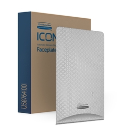 ICON eSkin Mosaic Faceplate Silver