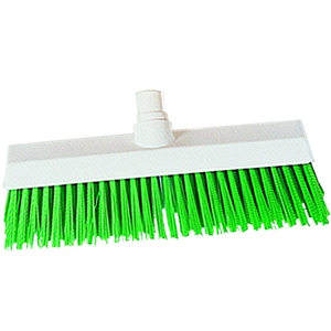 Interchange Hygiene Broom Soft Green 12"