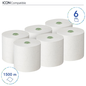 Kleenex E-Roll Large 1Ply White 250M (Case 6)