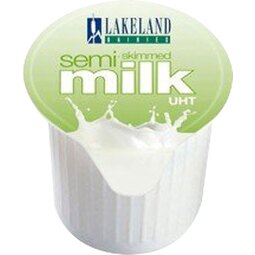 Lakeland Semi Skimmed Milk Pots 12ML (Case 120)