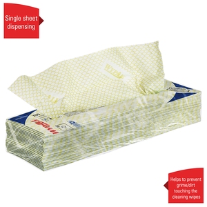 Wypall X80 Cleaning Cloth Yellow (Case 10)
