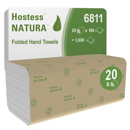Scott Hand Towel Natural 20 Sleevesx180 Sheet (Case 3,600)