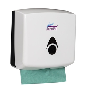 PRISTINE Myriad Hand Towel Dispenser White