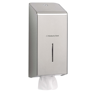 Folded Toilet Tissue Dispenser Stainless Steel